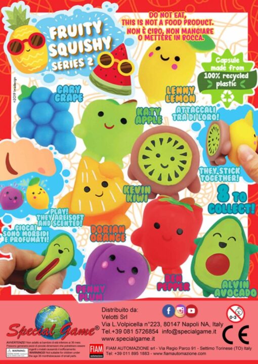 Fruit squishy - 1€