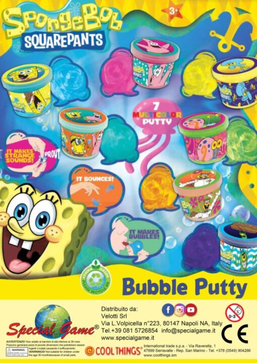 Spongebob bubble putty - 1€