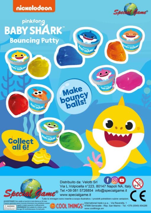 baby shark putty - 1€