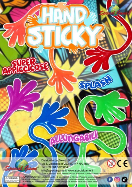 Hand Sticky - 1€