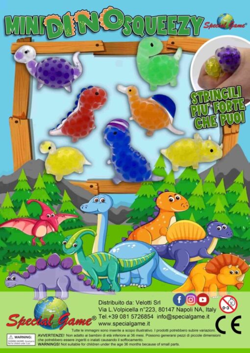 mini dino squeezy - 1€