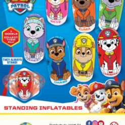 paw patrol standing inflatables - 2€
