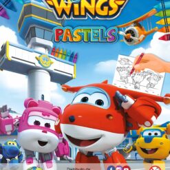 Super Wings pastels - 1€