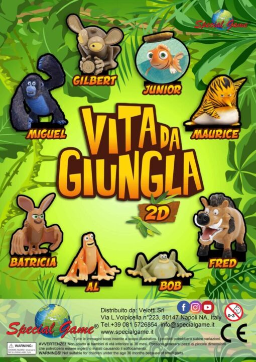 Vita da Giungla 2D - stock - 1€