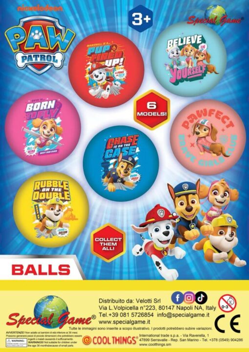 Paw Patrol Balls - 2€