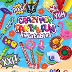 crazy mix partye fun inflatables - 2€
