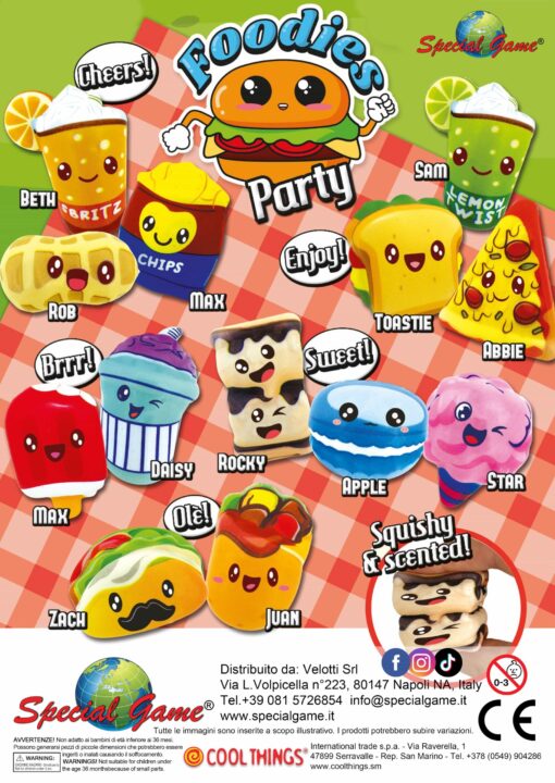 foodies party - 2€
