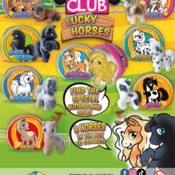 puppy club lucky horses - 1€