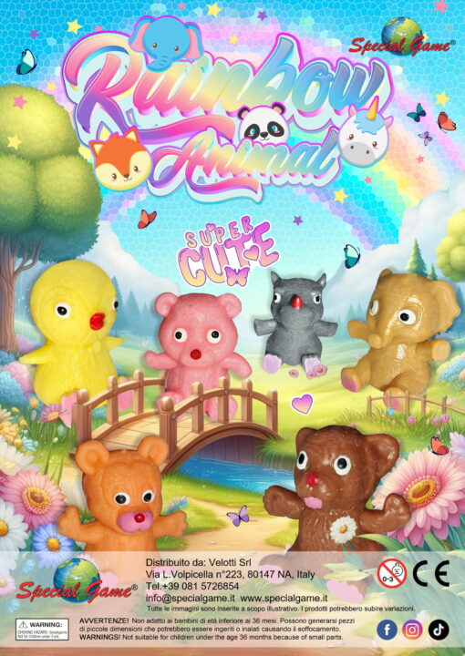 raimbow animal - 1€