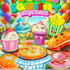 Food Squishy keychain - 2€