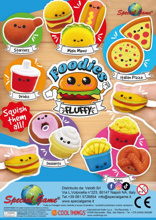 Foodies Fluffy - 1€