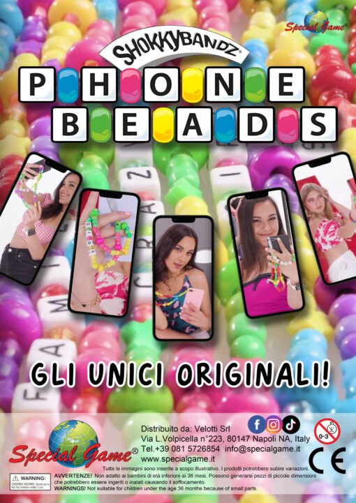 shokkybandz phone beads - 2€