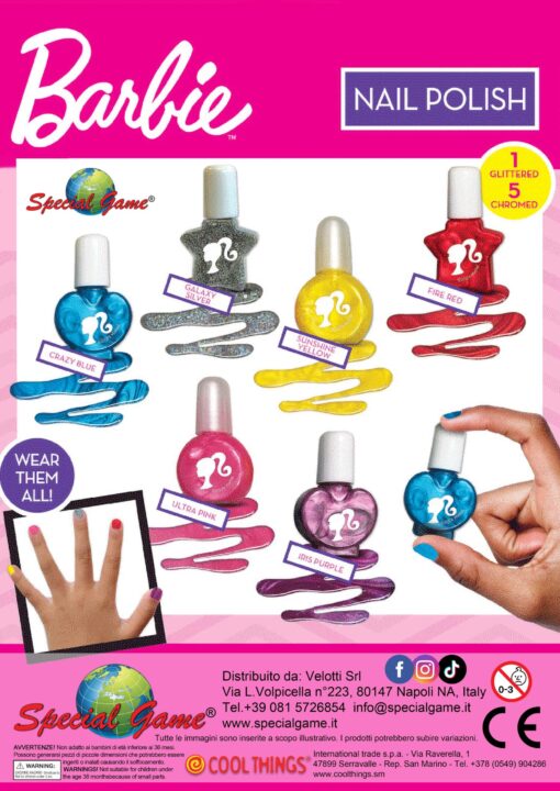Barbie nail polish - 2€