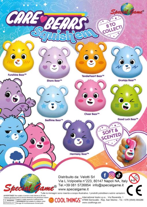 care bears squishem - 2€