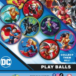Dc super hero play balls - 2€