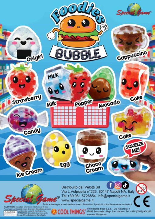 foodies bubble - 1€