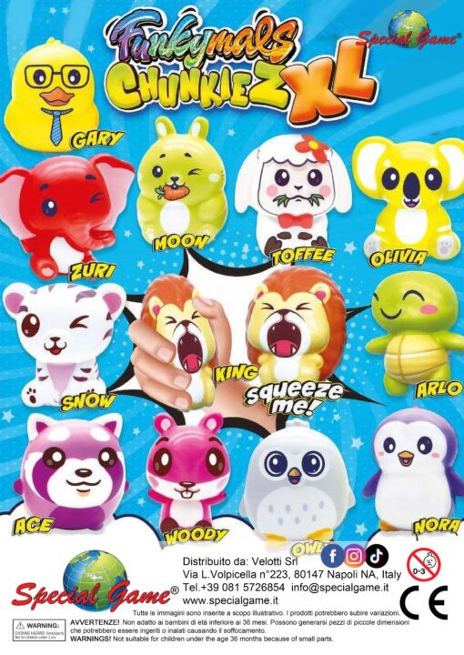 funkymals chunkiez xl - 2€
