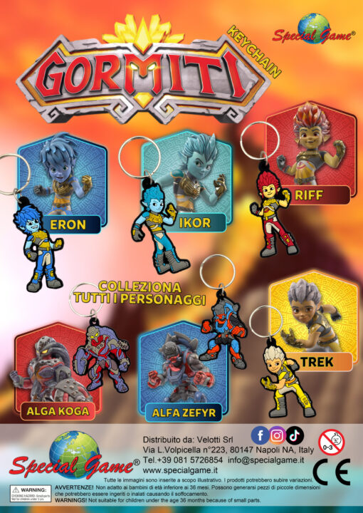 Gormiti Keychain - 1€
