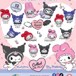 Hello Kitty My Melody e Kuromi - 2€