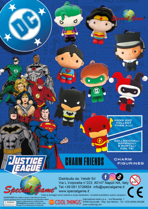 Dc charm friends - 1€