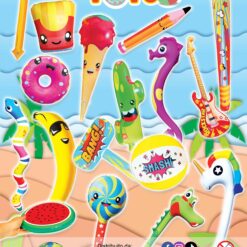 inflatable toys mix - 2€