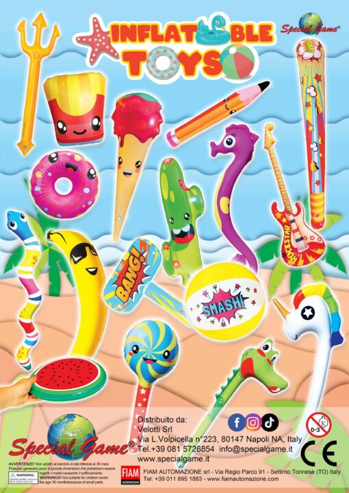 inflatable toys mix - 2€