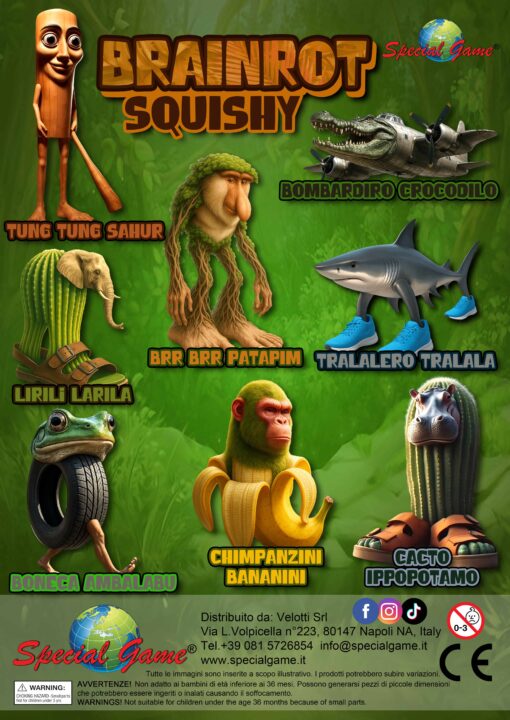 Brainrot squishy - 2€