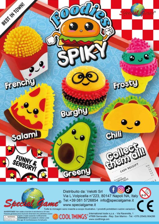 foodies spiky - 2€