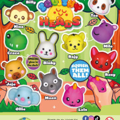 squishy heads - 1€