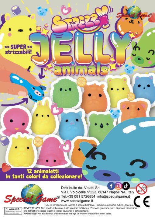 strezzy jelly animals - 2€