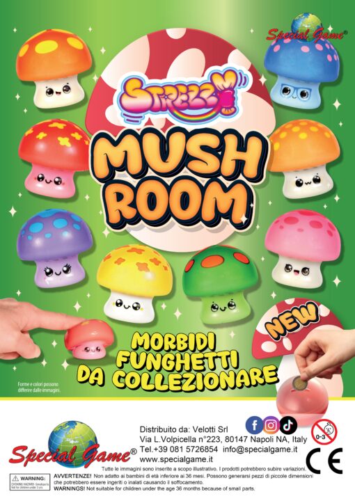 strezzy mush room - 1€